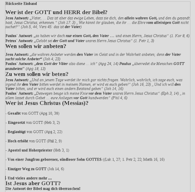 Gott Sei Die Ehre (J. Hemphill)
